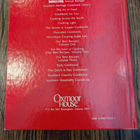Vintage Southern Living 1983 Annual Recipes Cookbook Every Recipe From 1983 - Picture 4 of 10